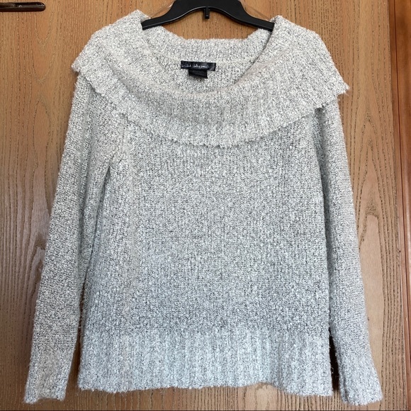 united states sweaters Sweaters - Super Soft Off The Shoulder Gray Sweater